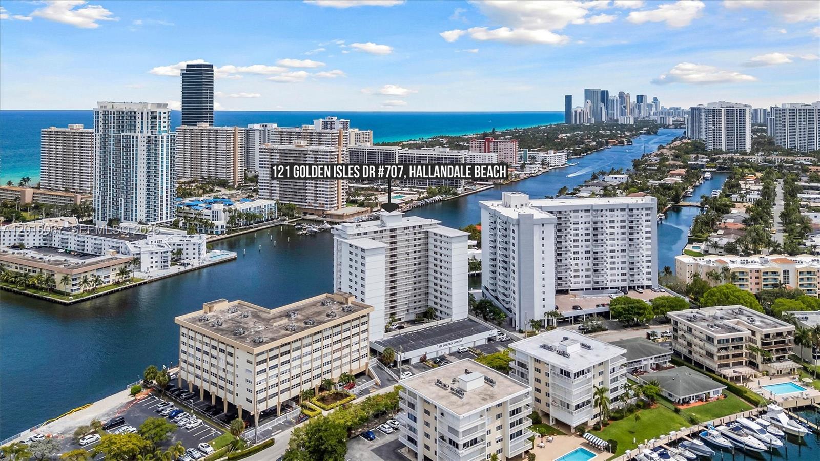 121 Golden Isles Dr #707 Hallandale Beach, FL 33009