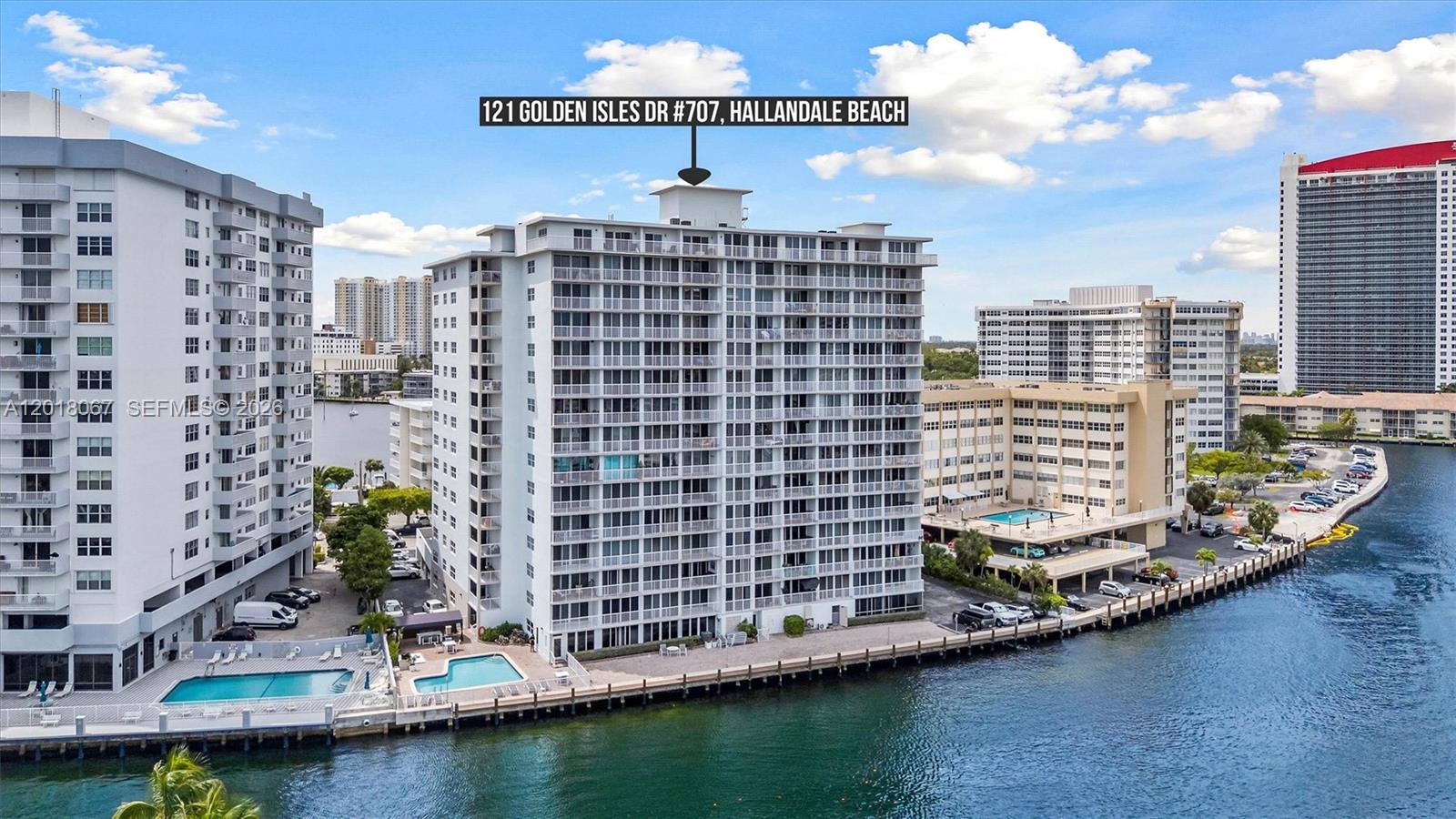 121 Golden Isles Dr #707 Hallandale Beach, FL 33009