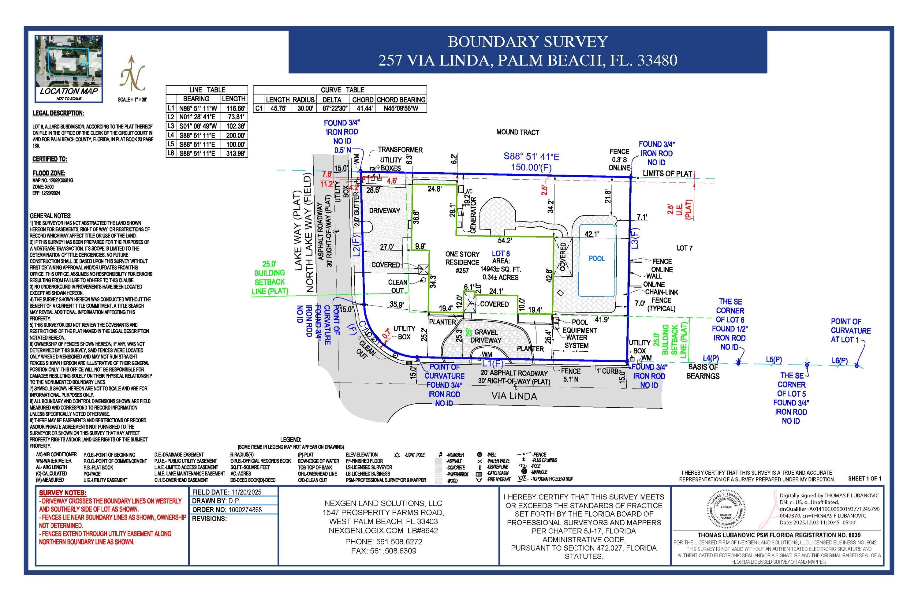 257 Via Linda Palm Beach, FL 33480