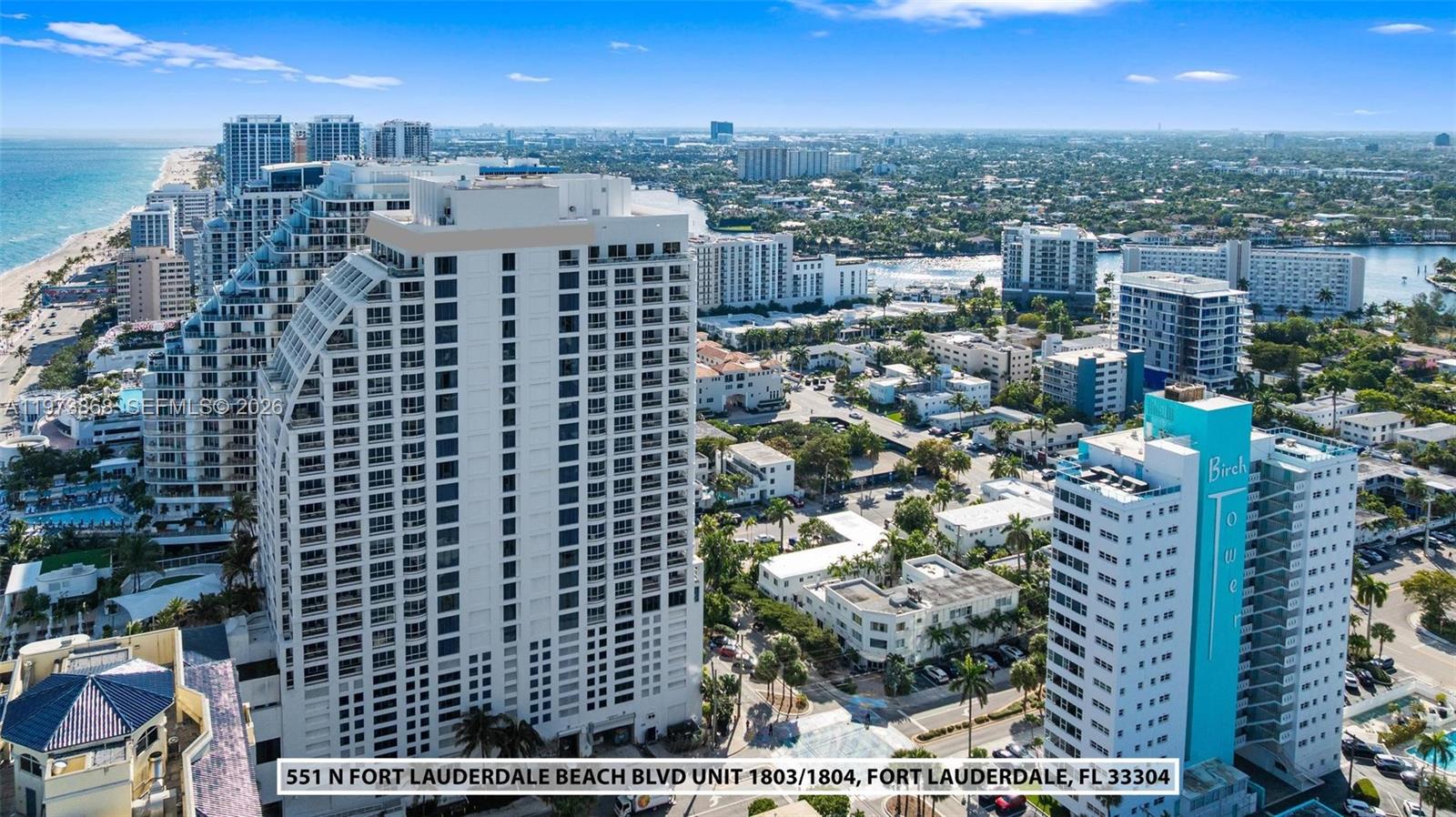 551 N Fort Lauderdale Bch Blvd #R1803 Fort Lauderdale, FL 33304