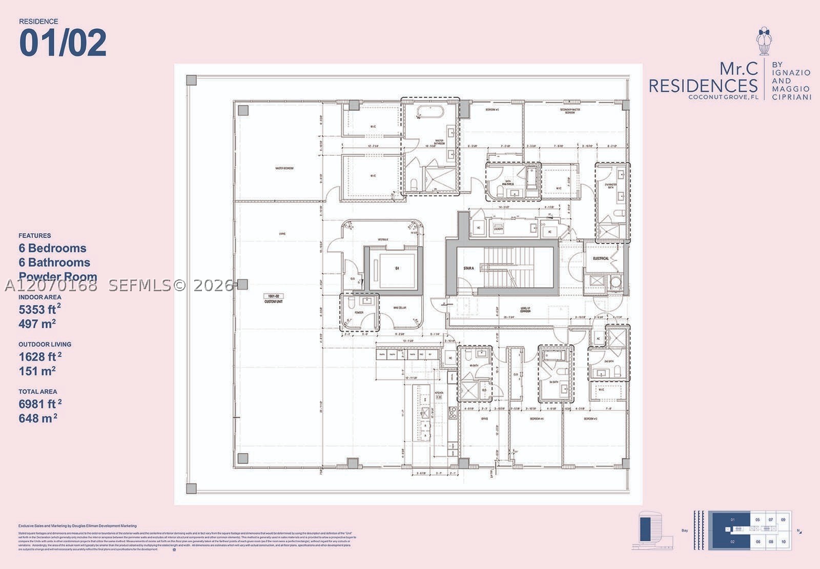 2655 S Bayshore Dr #1801/02 Miami, FL 33133