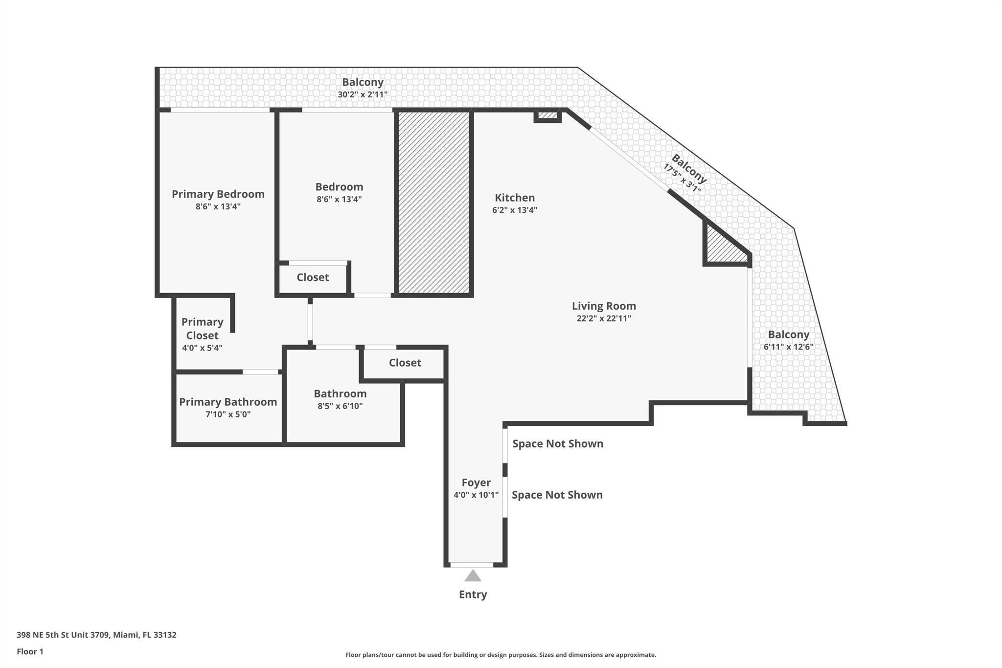 398 NE 5th St #3709 Miami, FL 33132