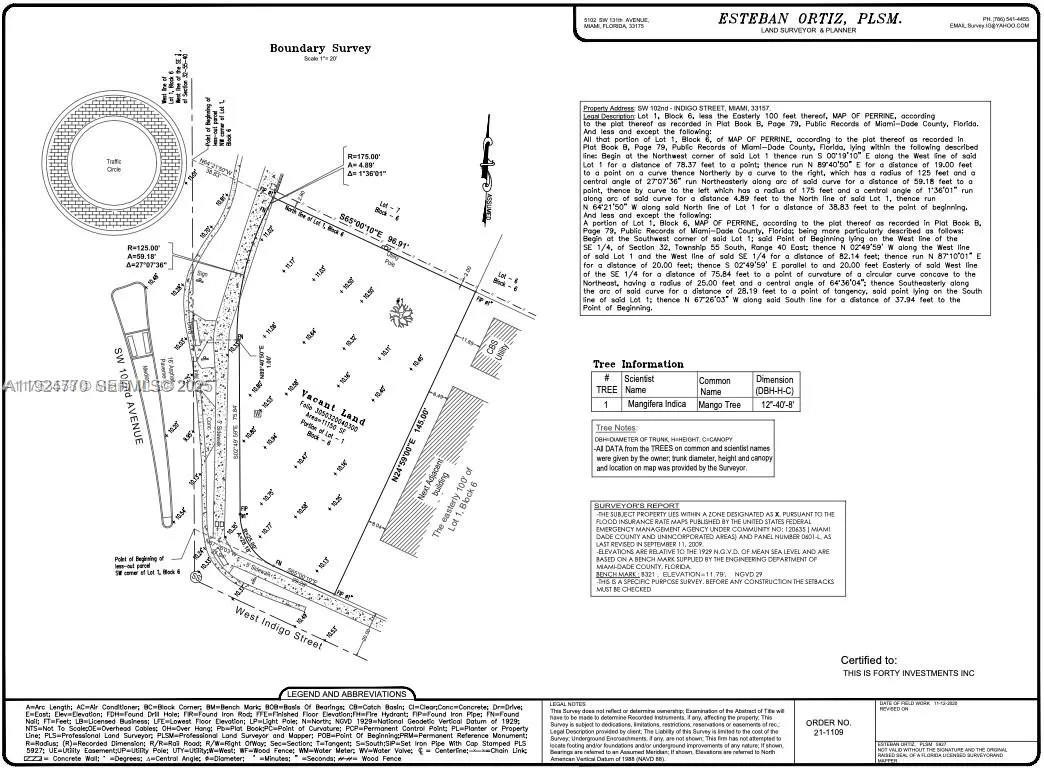 17611 SW 102th Ave Perrine, FL 33157