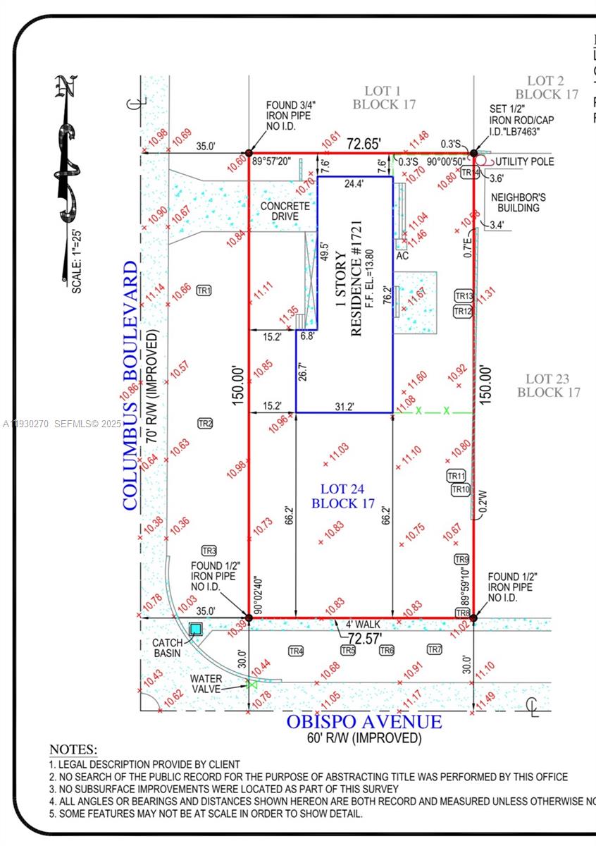 1721 Columbus Blvd Coral Gables, FL 33134