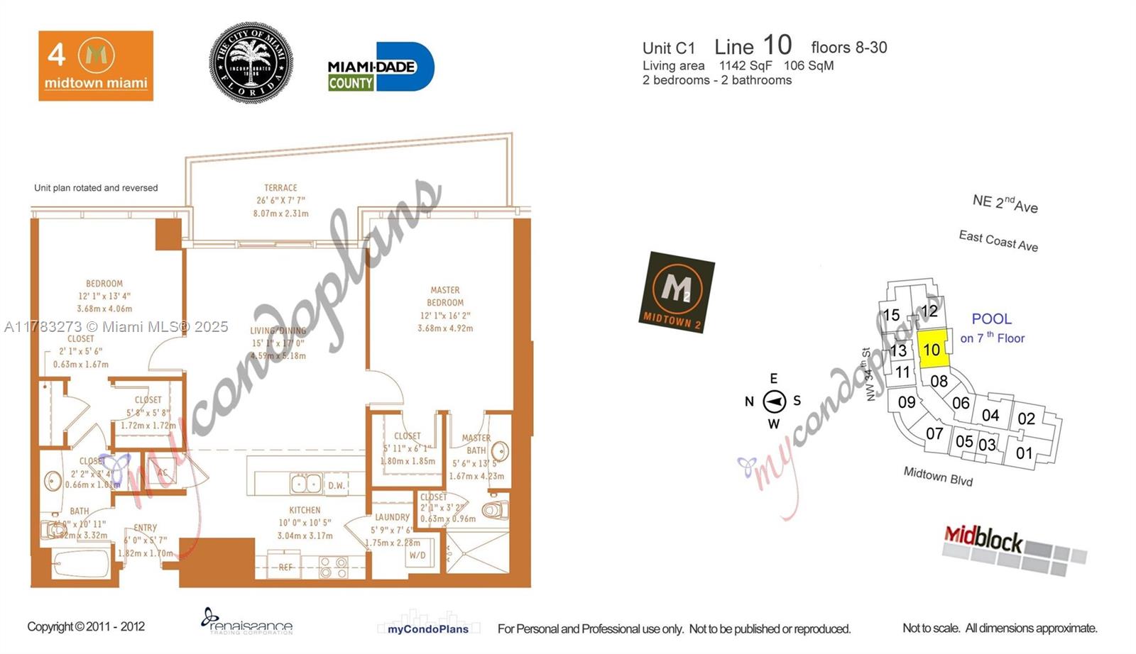 image Four Midtown Miami Condo16