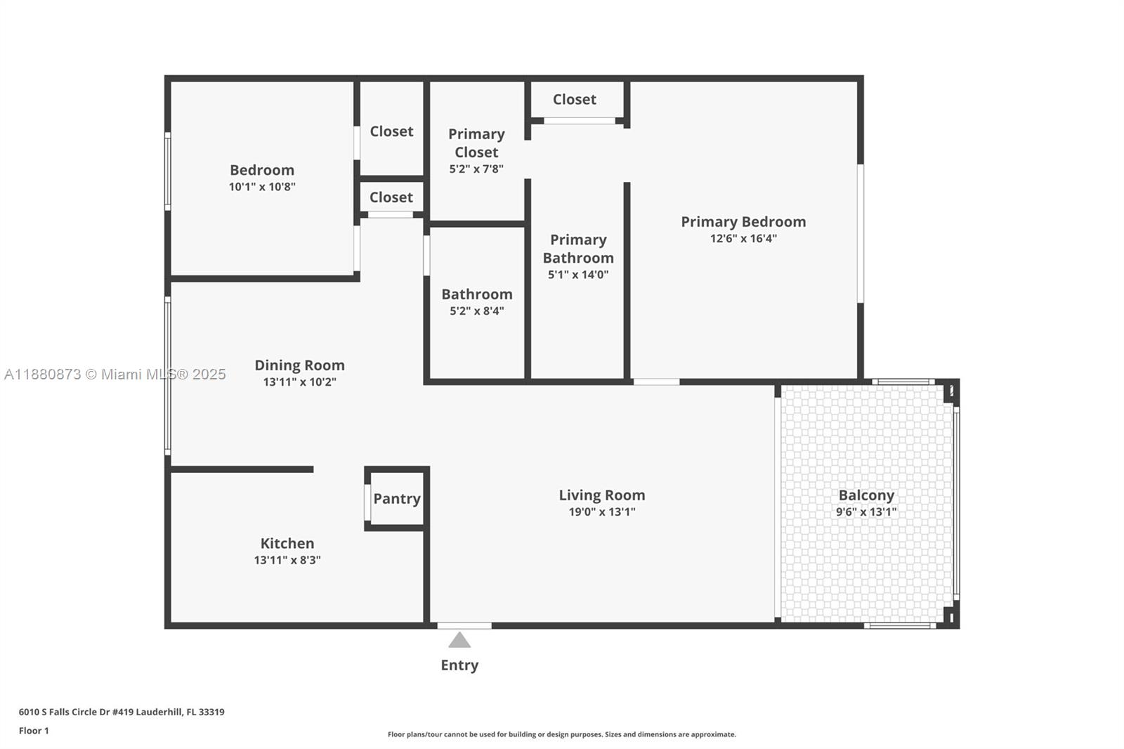 6010 S Falls Cir Dr #419,Lauderhill, FL 33319