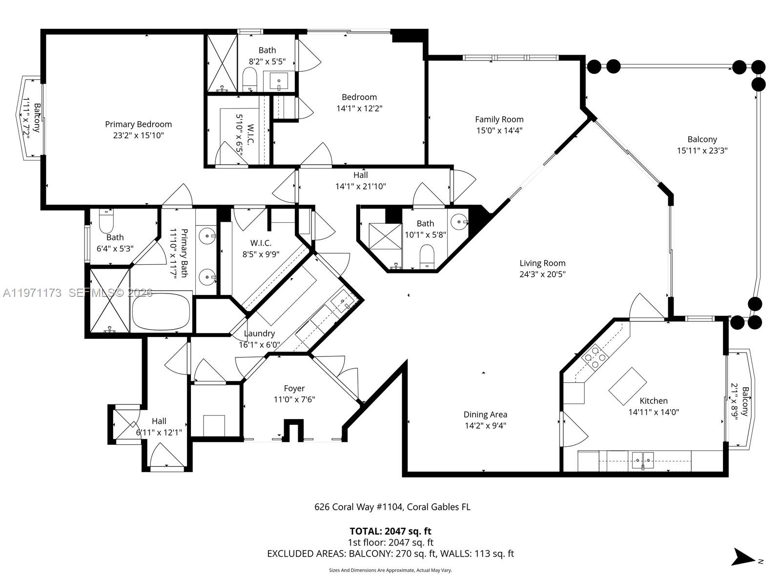 626 Coral Way #1104 Coral Gables, FL 33134