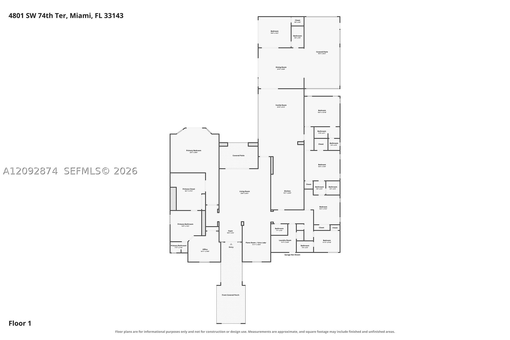 4801 SW 74th Ter Miami, FL 33143