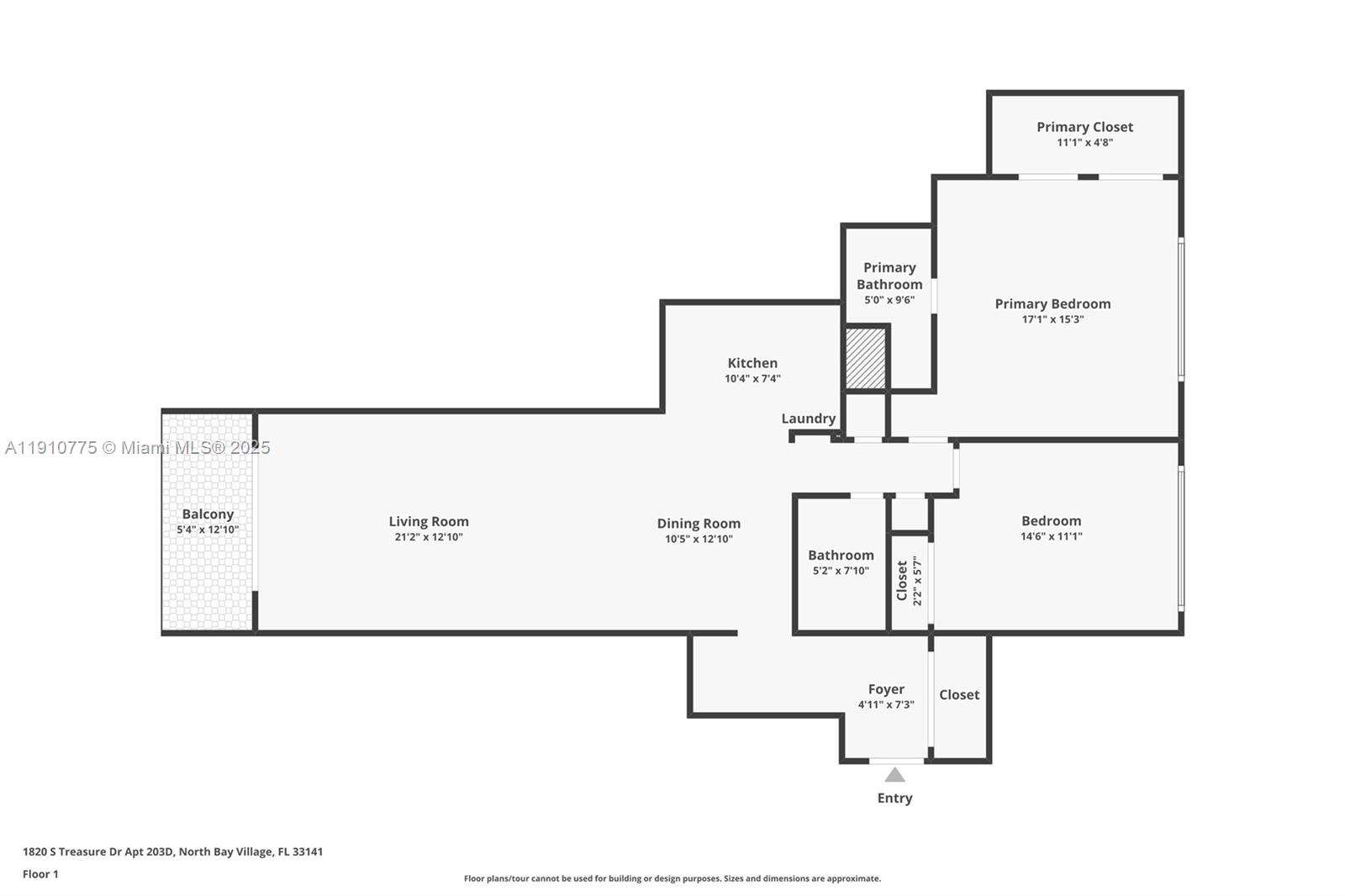 1820 S Treasure Dr #203D North Bay Village, FL 33141