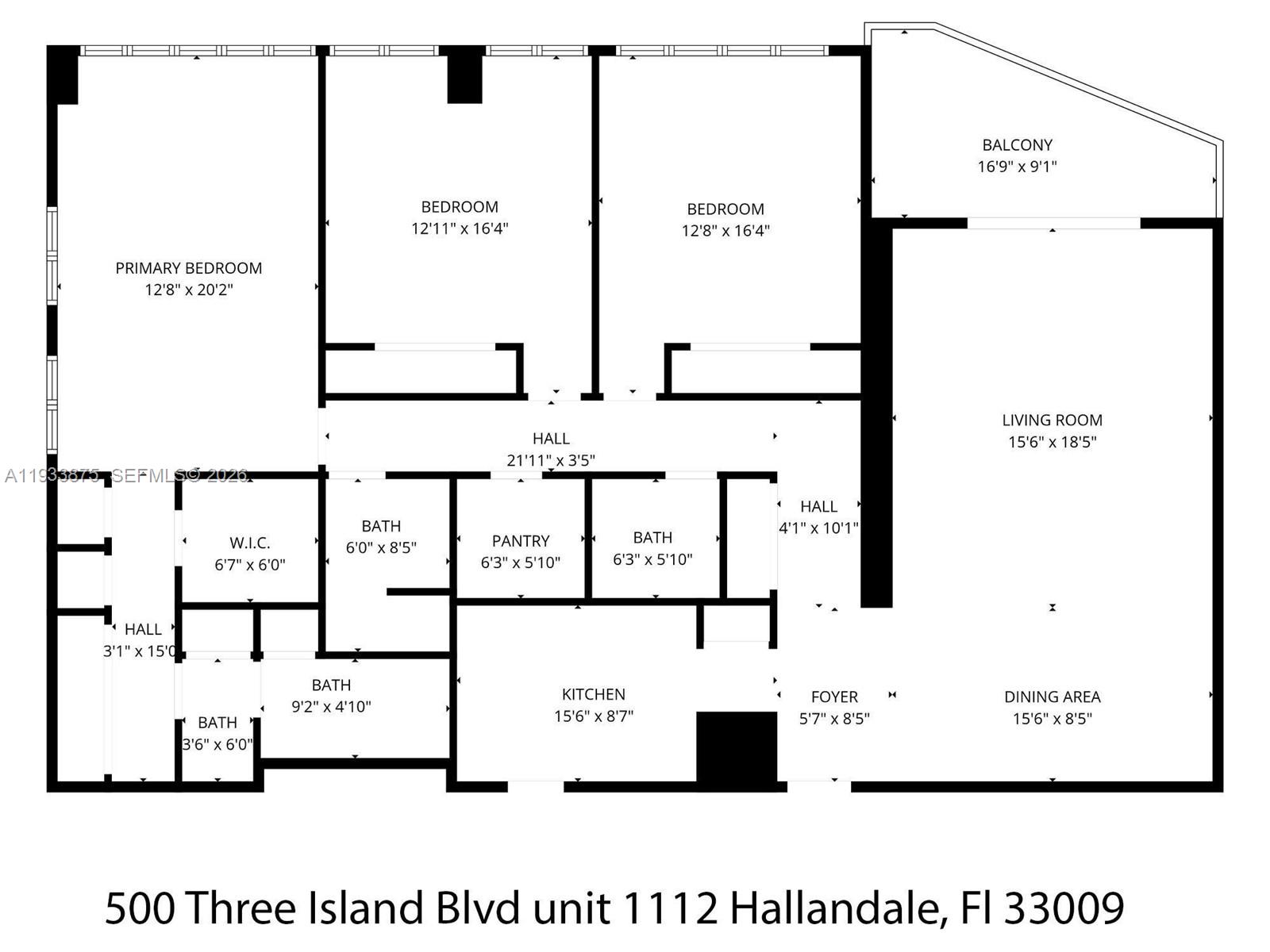 500 Three Iss Blvd #1112 Hallandale Beach, FL 33009