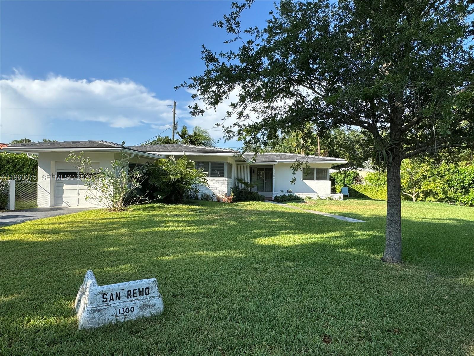 1309 San Remo Ave Coral Gables, FL 33146