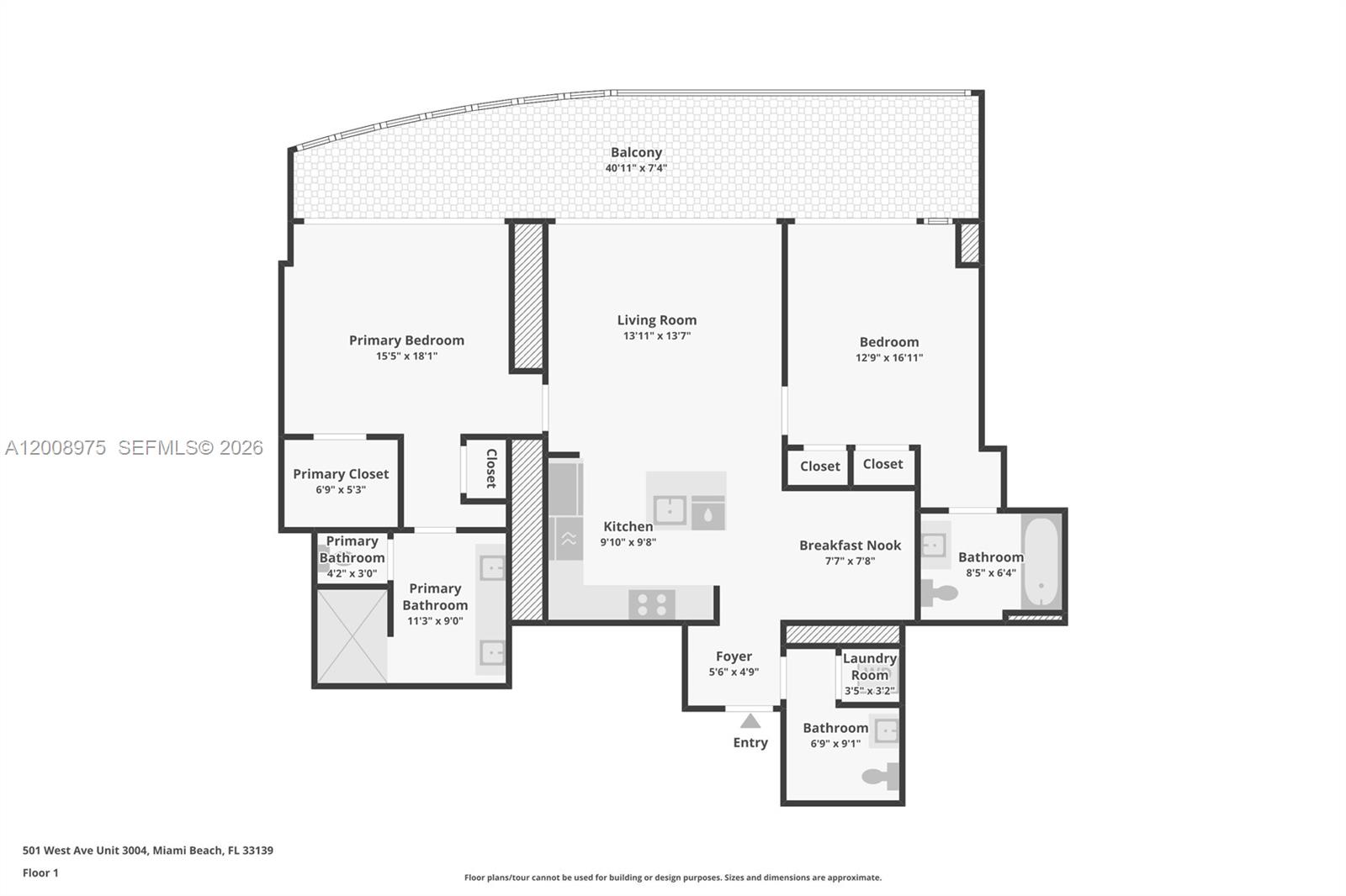 500 Alton Rd #3004 Miami Beach, FL 33139