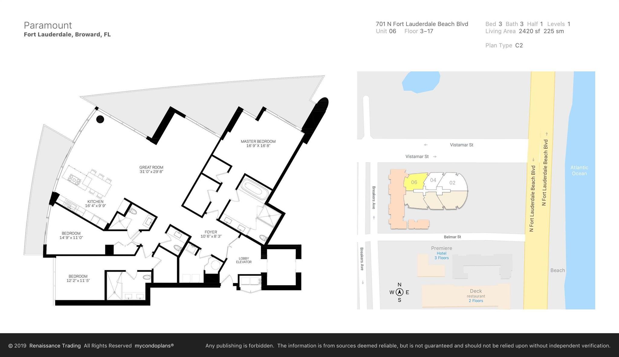 701 N Fort Lauderdale Bch Blvd #1206 Fort Lauderdale, FL 33304 701 N Fort Lauderdale Bch Blvd #1206 Fort Lauderdale, FL 33304