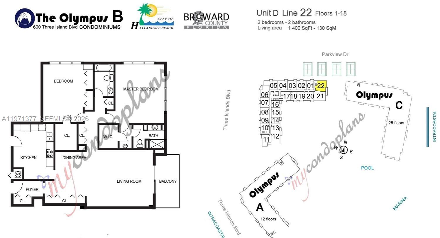 600 Three Iss Blvd #1722