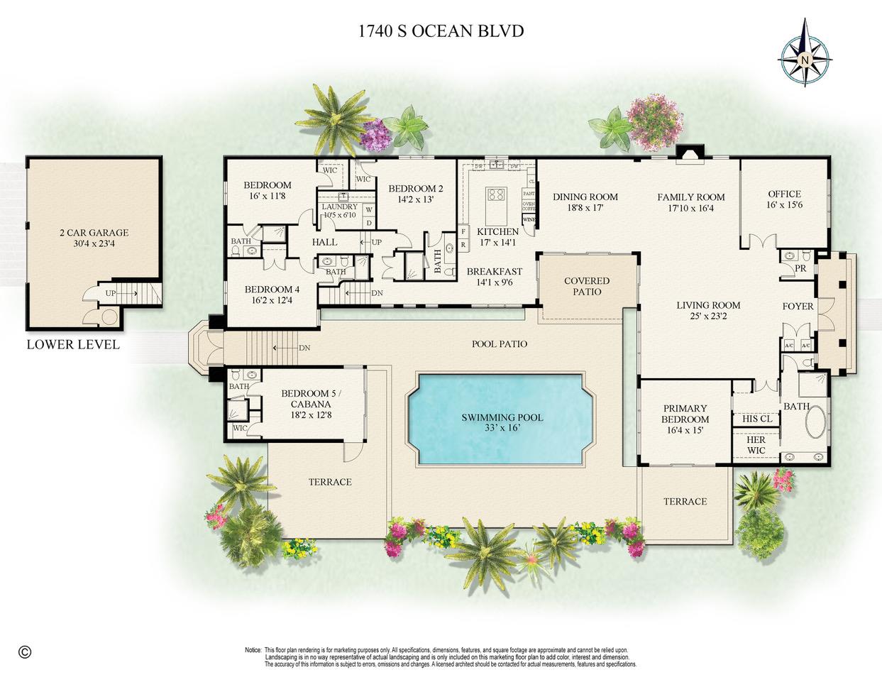 1740 S Ocean Blvd Palm Beach, FL 33480