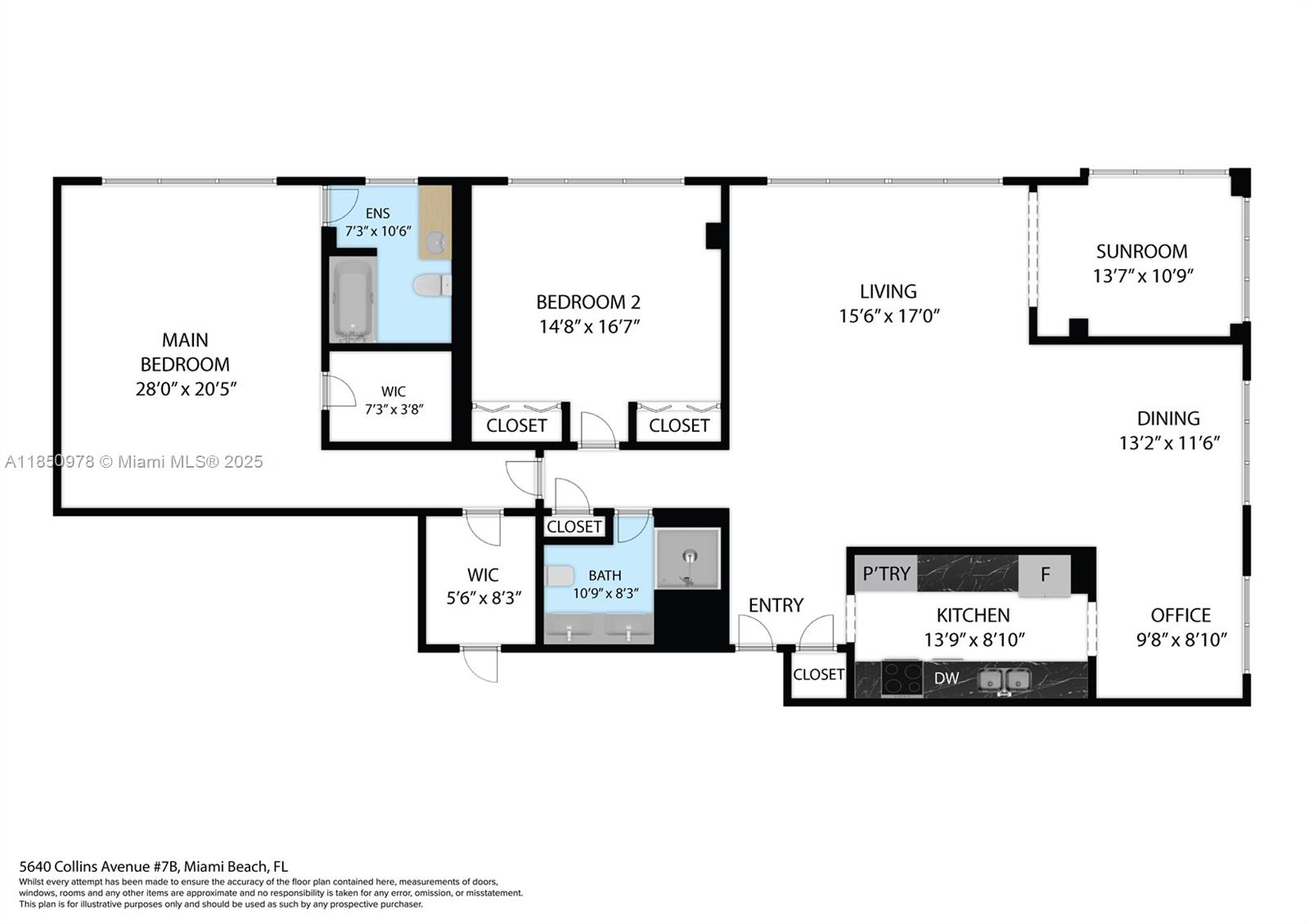 5640 Collins Ave #7B Miami Beach, FL 33140