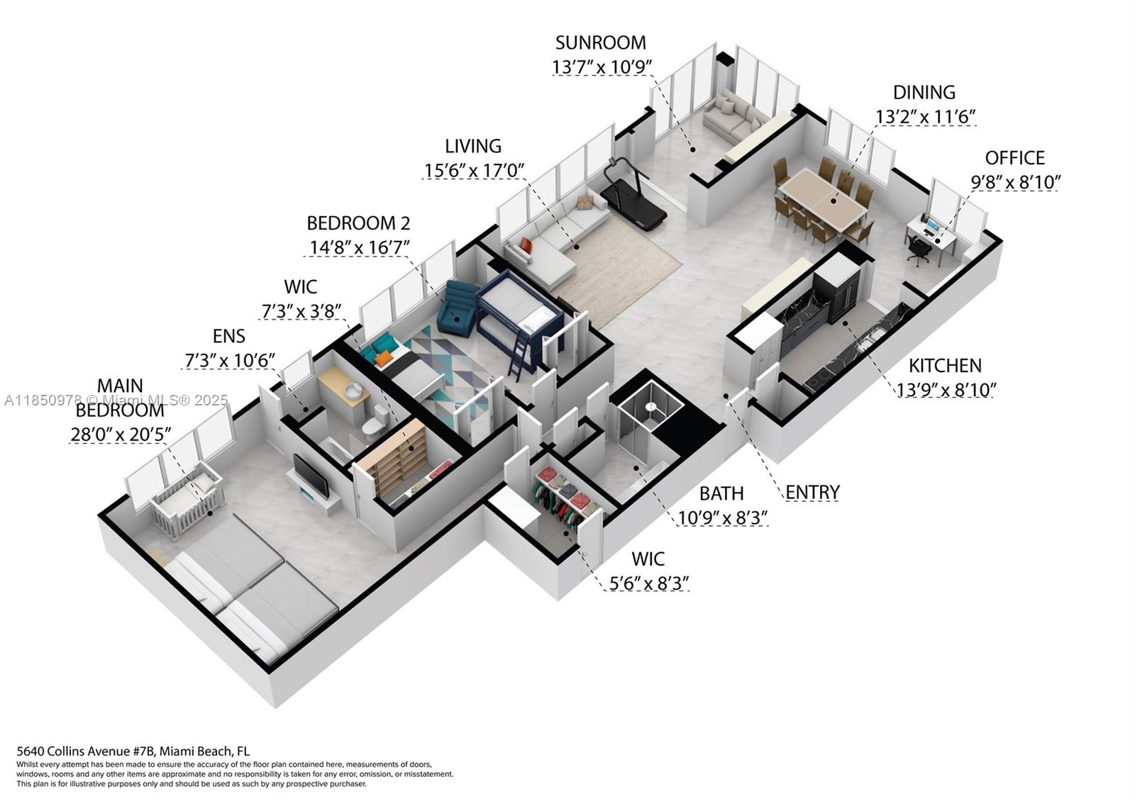 5640 Collins Ave #7B Miami Beach, FL 33140