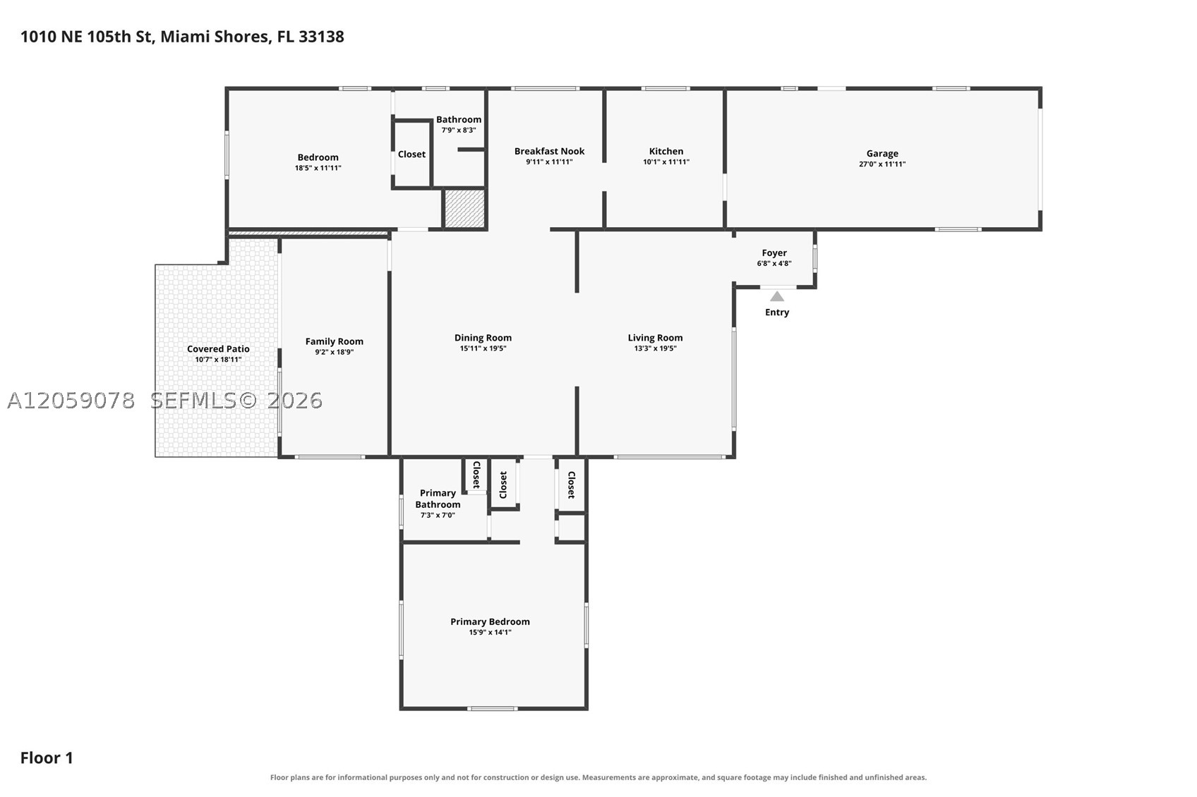 1010 NE 105th St Miami Shores, FL 33138