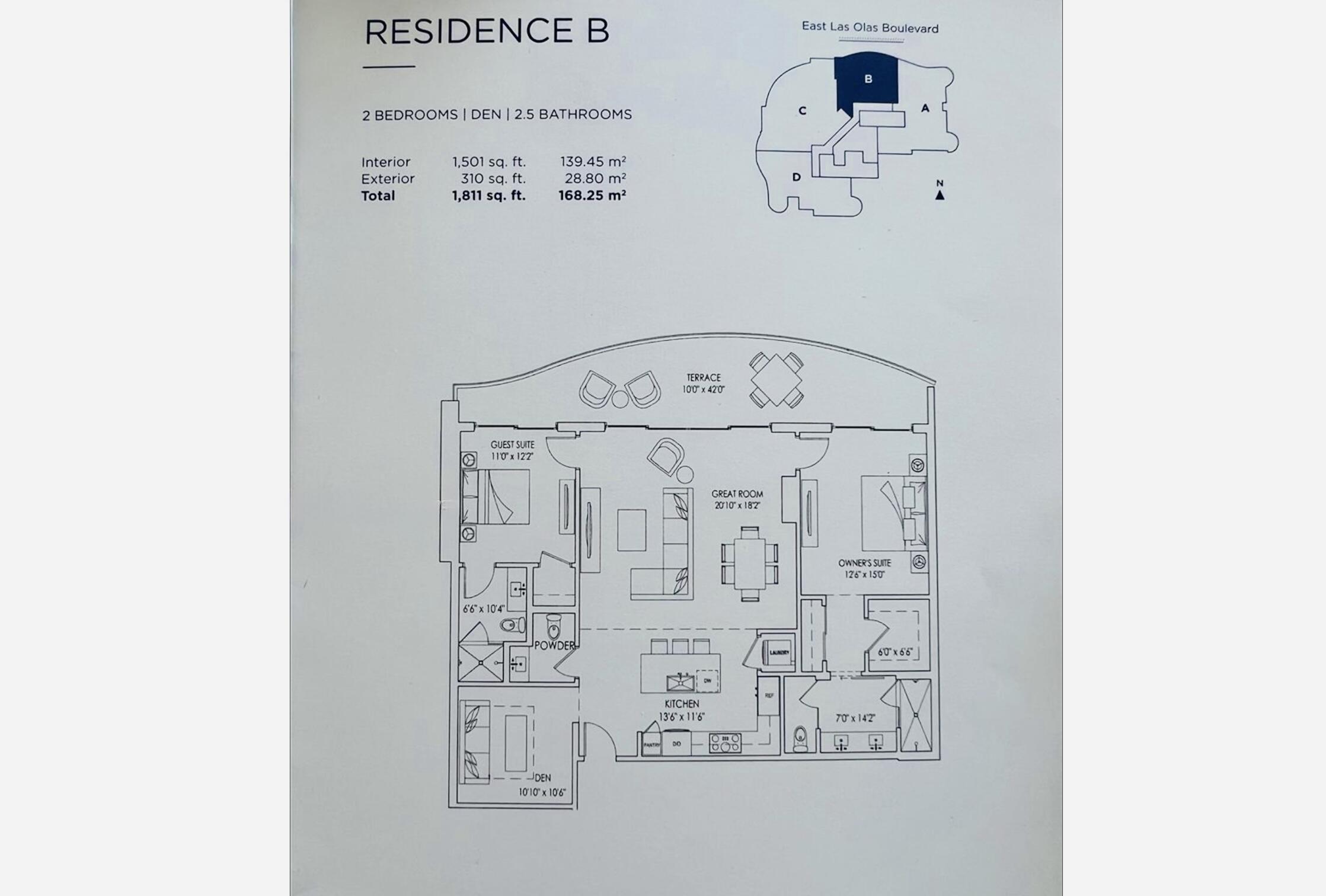 100 E Las Olas #2802 Fort Lauderdale, FL 33301