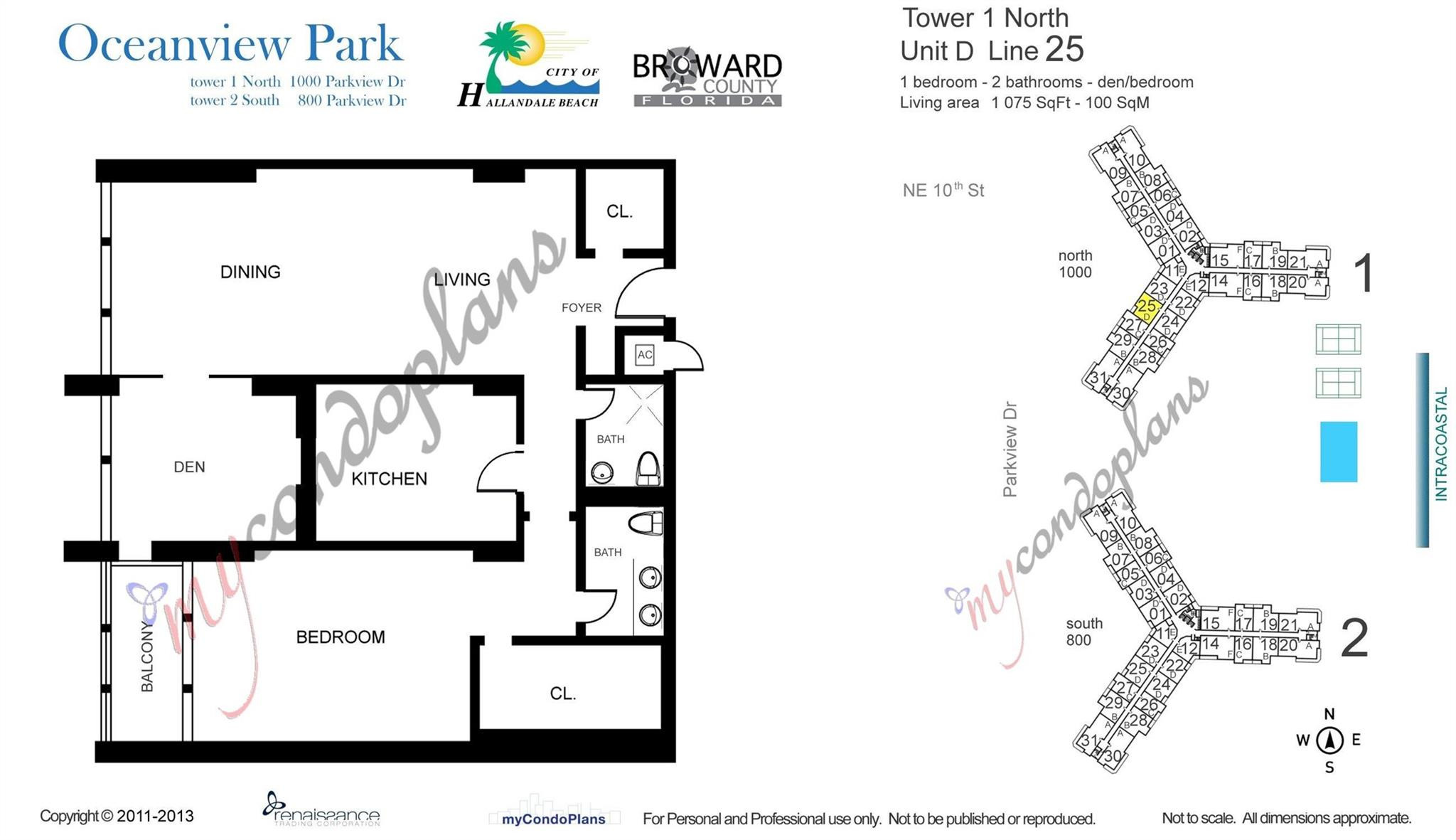 1000 Parkview Dr #925 Hallandale Beach, FL 33009