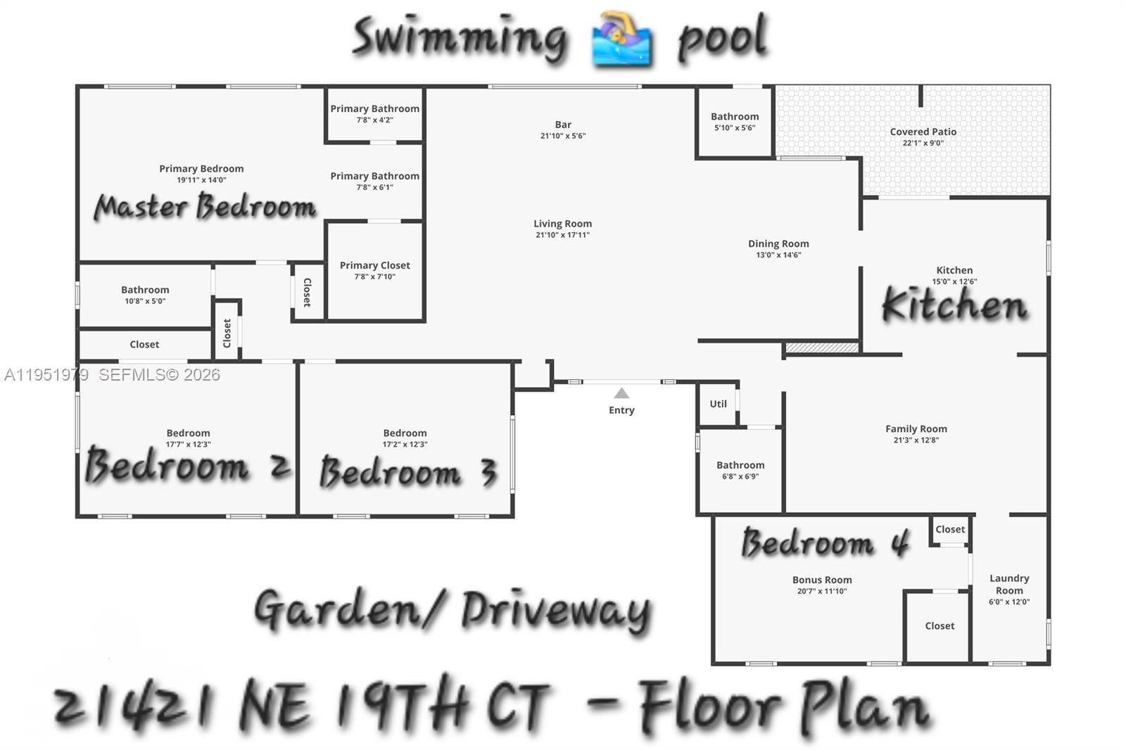 21424 NE 19th Ct Miami, FL 33179