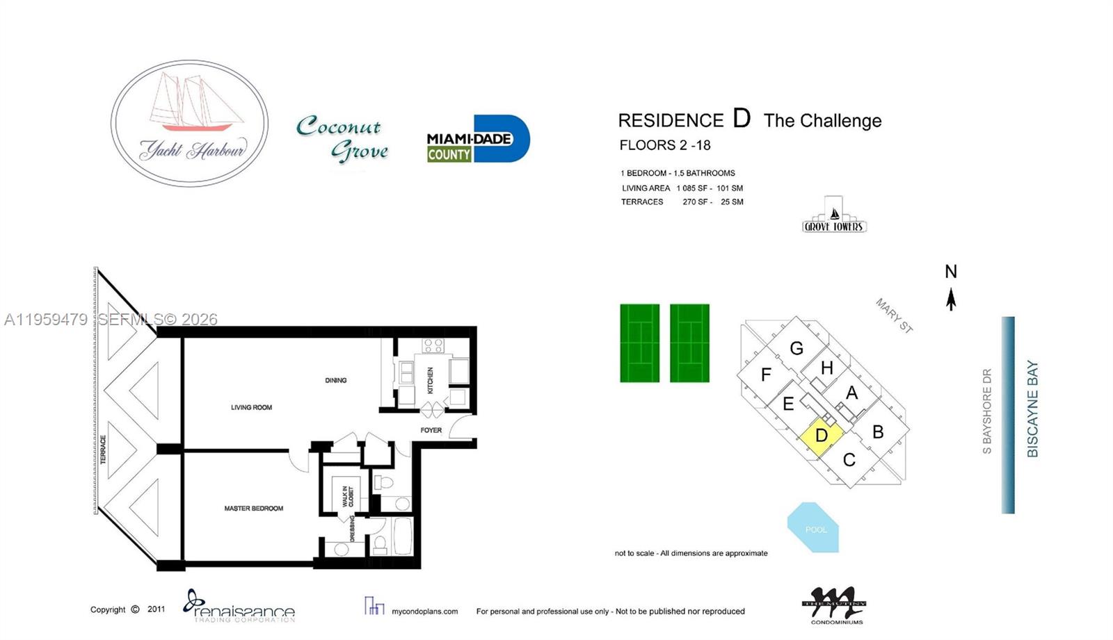 2901 S Bayshore Dr #17D Coconut Grove, FL 33133