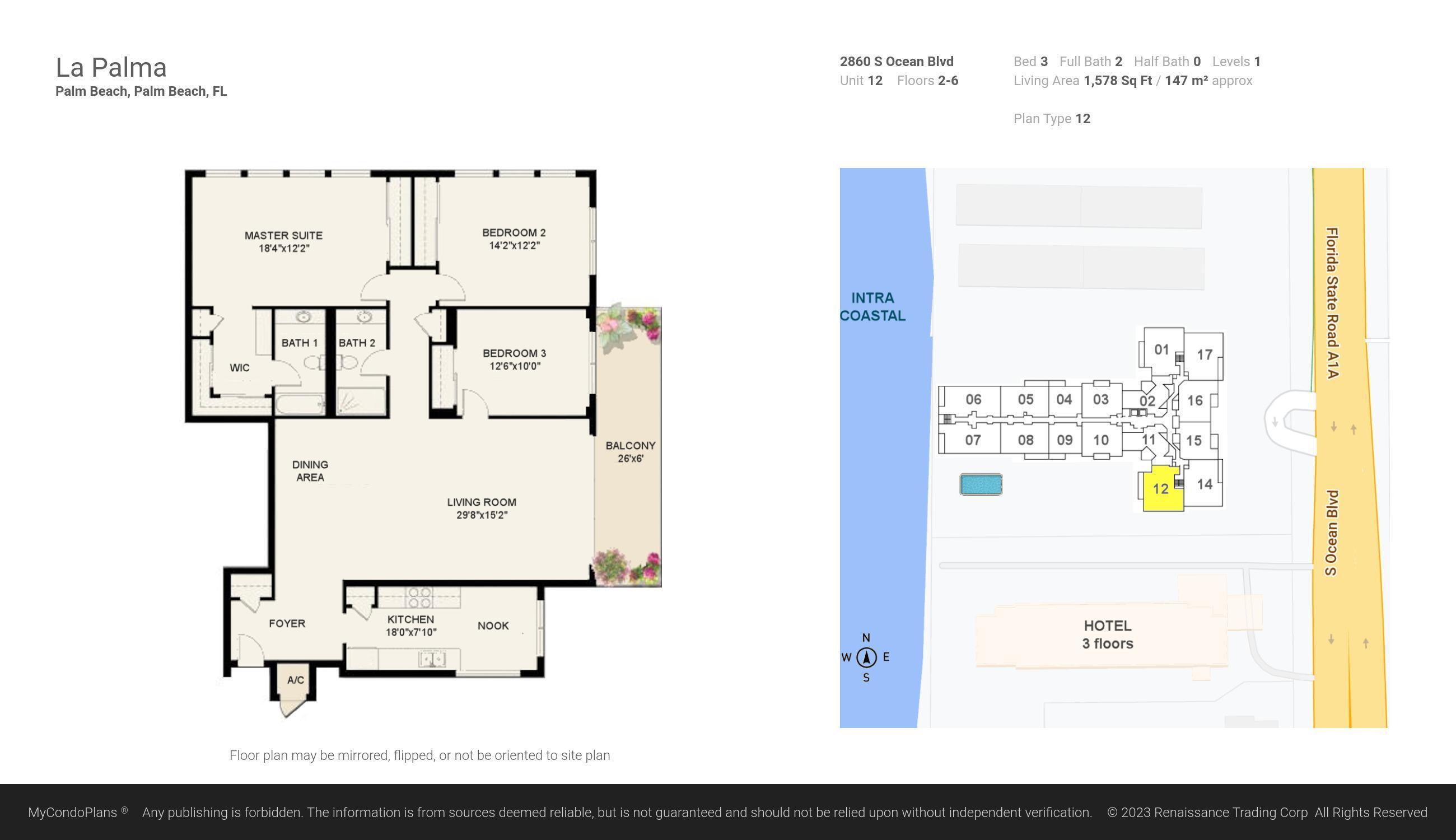 2860 S Ocean Blvd #512 Palm Beach, FL 33480