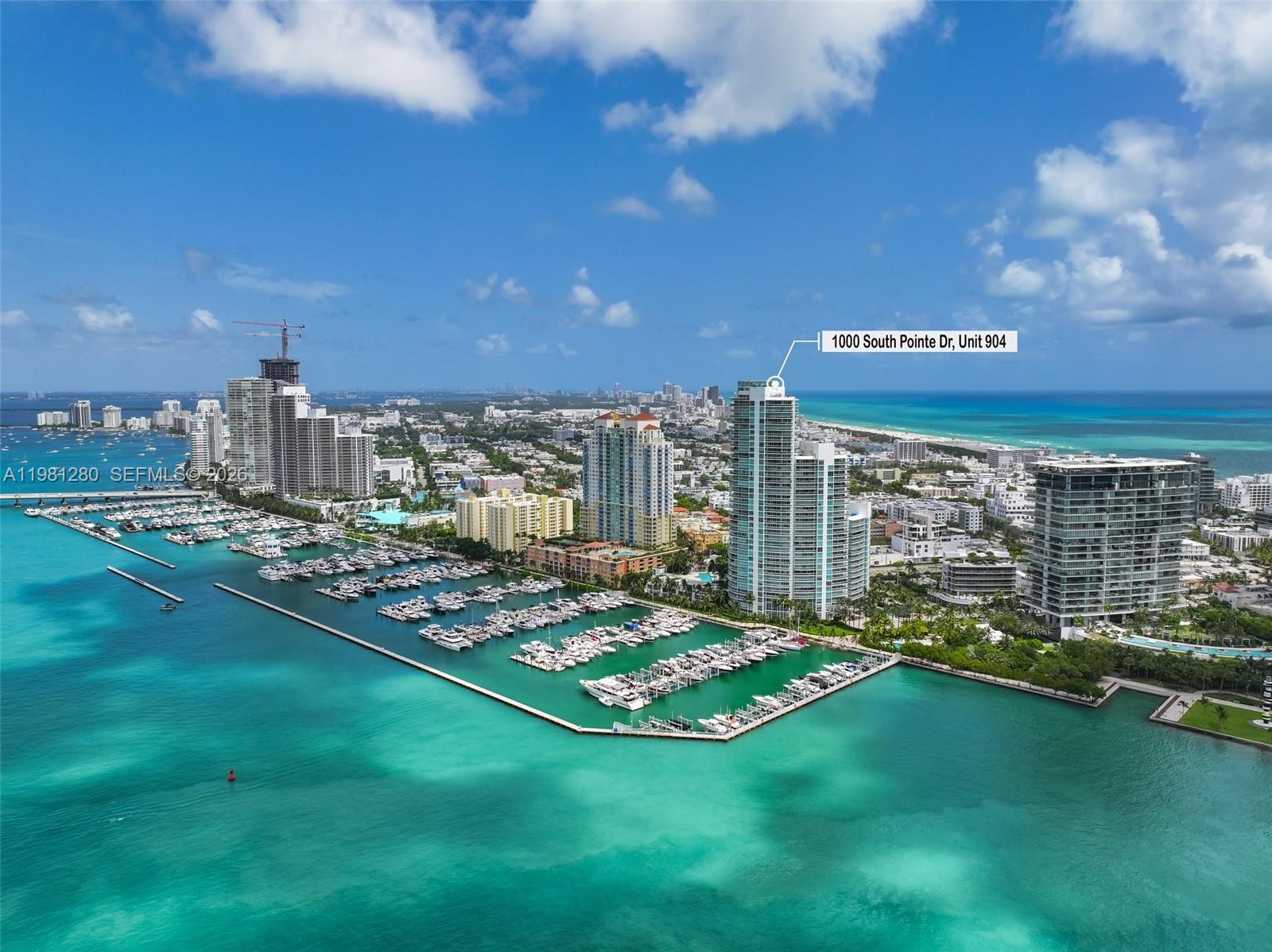 1000 S Pointe Dr #904 Miami Beach, FL 33139