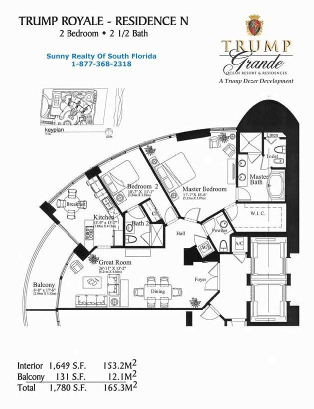 18201 Collins #1901 Sunny Isles Beach, FL 33160