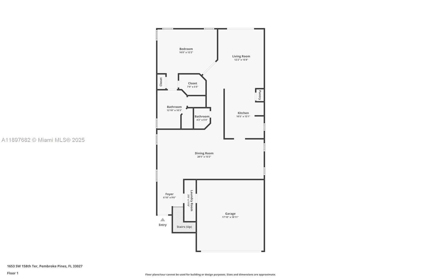 1653 SW 158th Ter Pembroke Pines, FL 33027