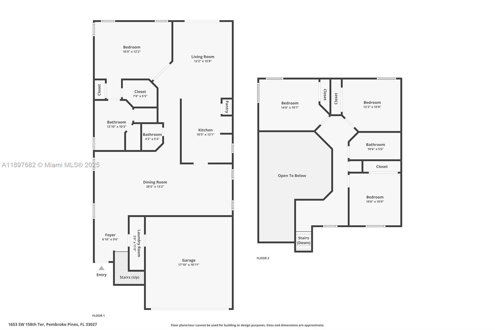 1653 SW 158th Ter Pembroke Pines, FL 33027