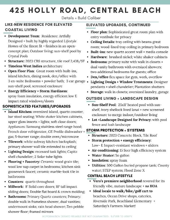 425 Holly Vero Beach, FL 32963