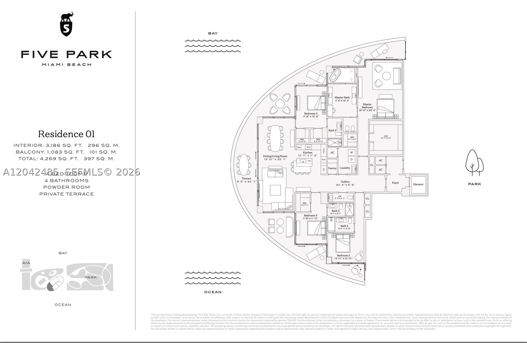 500 Alton Rd #4401 Miami Beach, FL 33139