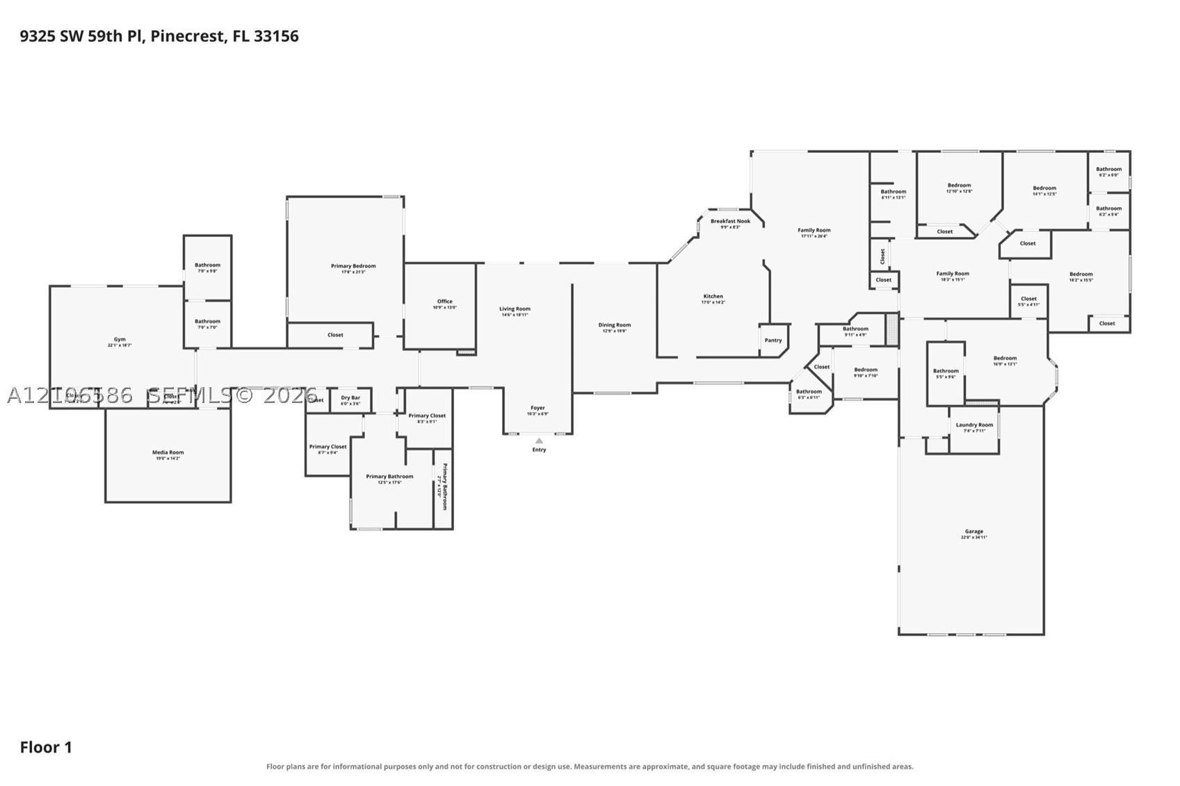 9325 SW 59th Pl Pinecrest, FL 33156