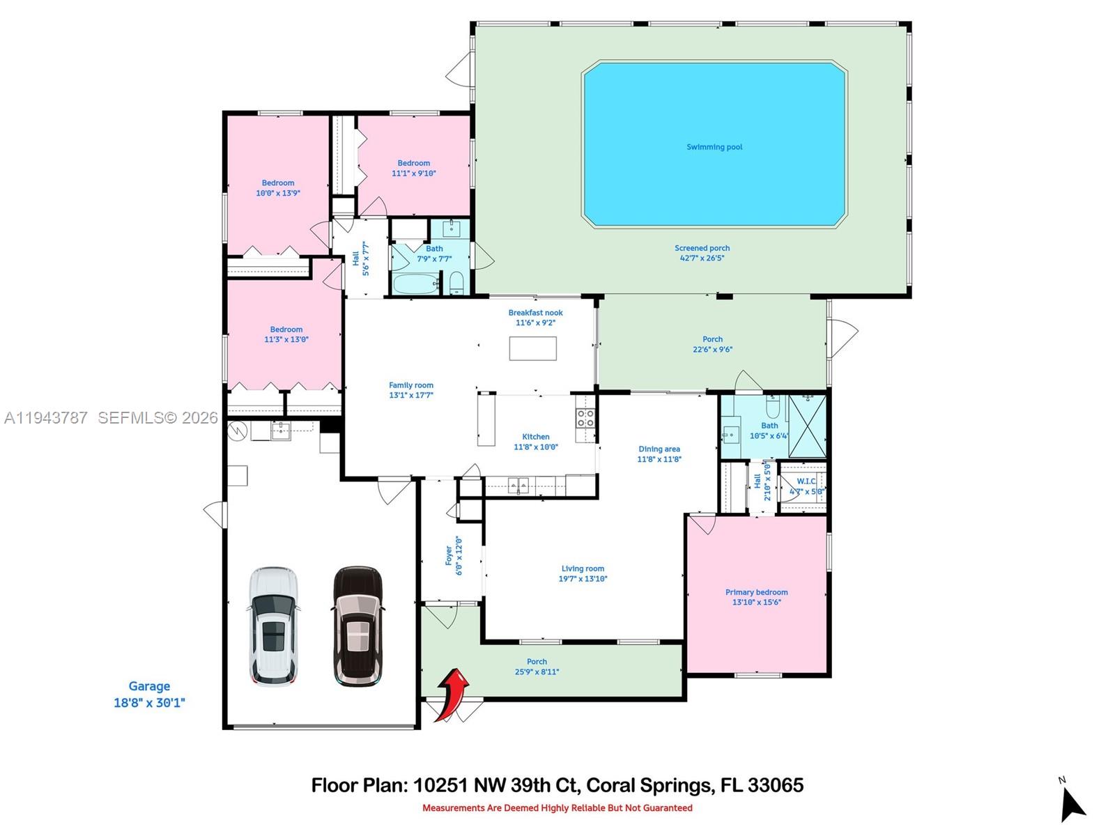 10251 NW 39th Ct Coral Springs, FL 33065