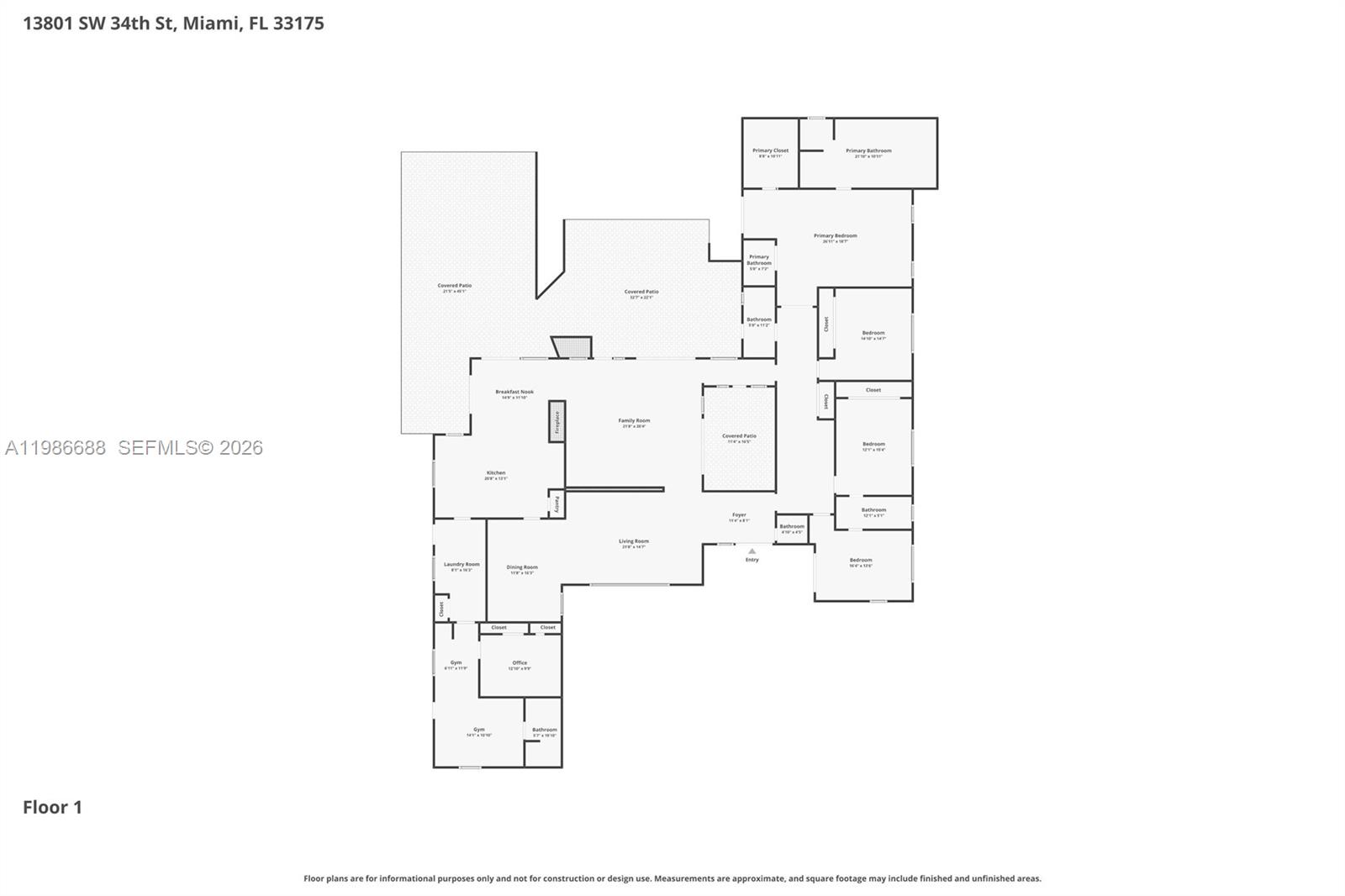 13801 SW 34th St Miami, FL 33175