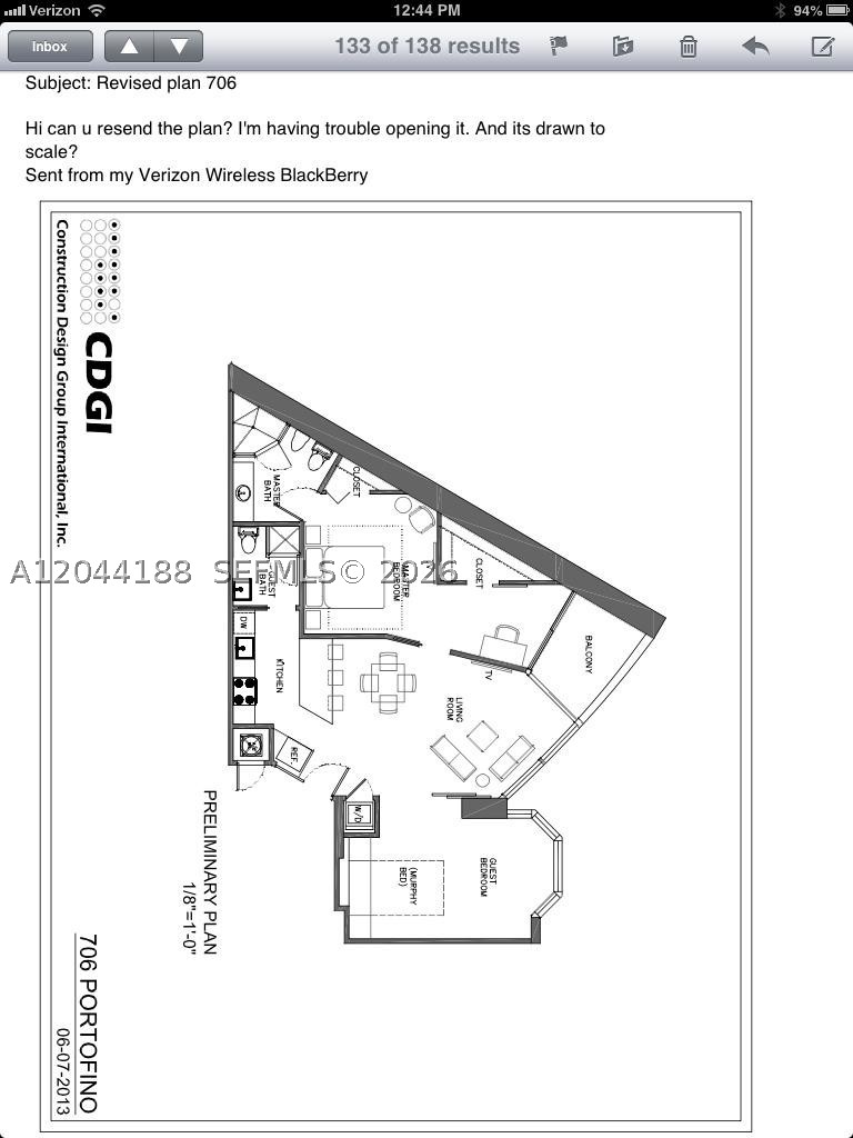 300 S Pointe Dr #706 Miami Beach, FL 33139