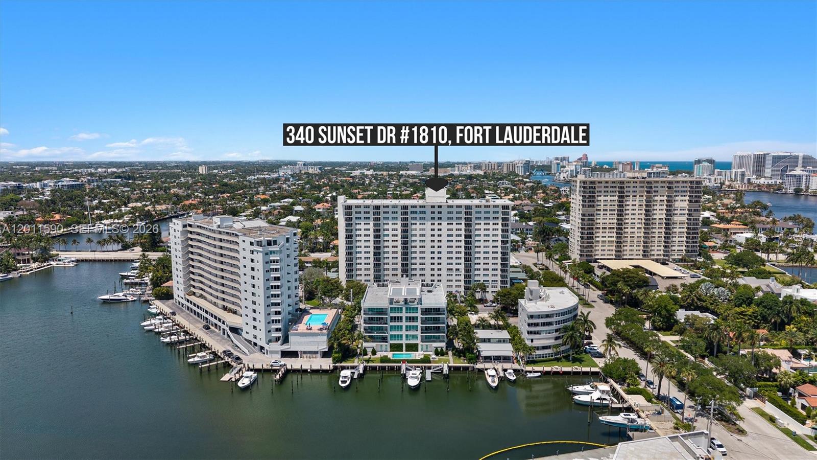 340 Sunset Dr #1810 Fort Lauderdale, FL 33301