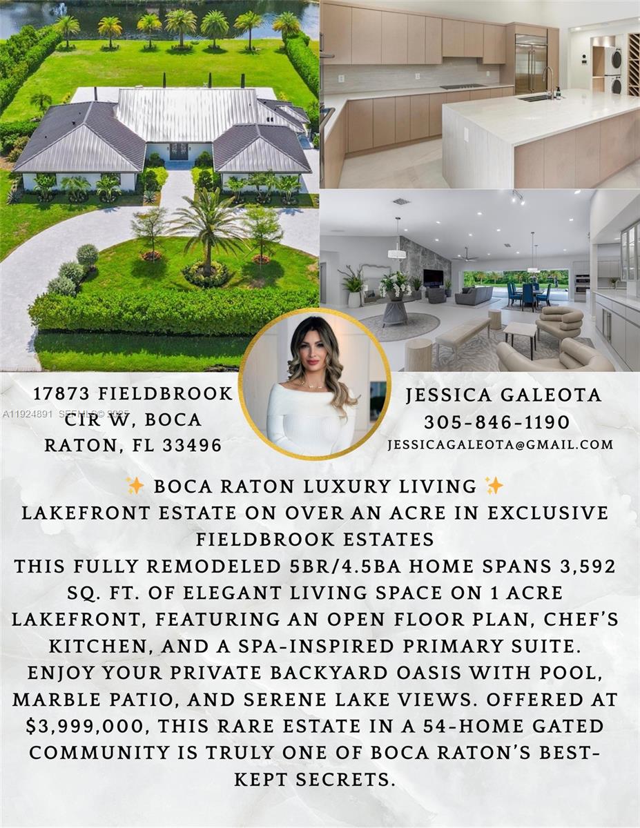 17873 W Fieldbrook Cir W Boca Raton, FL 33496