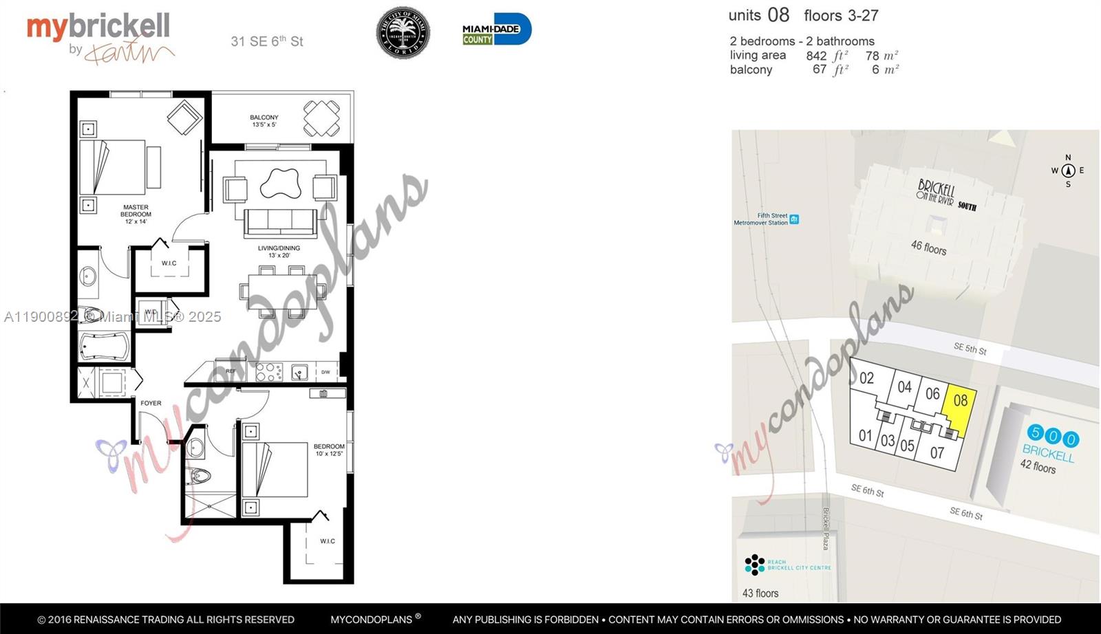 31 SE 6th St #2508