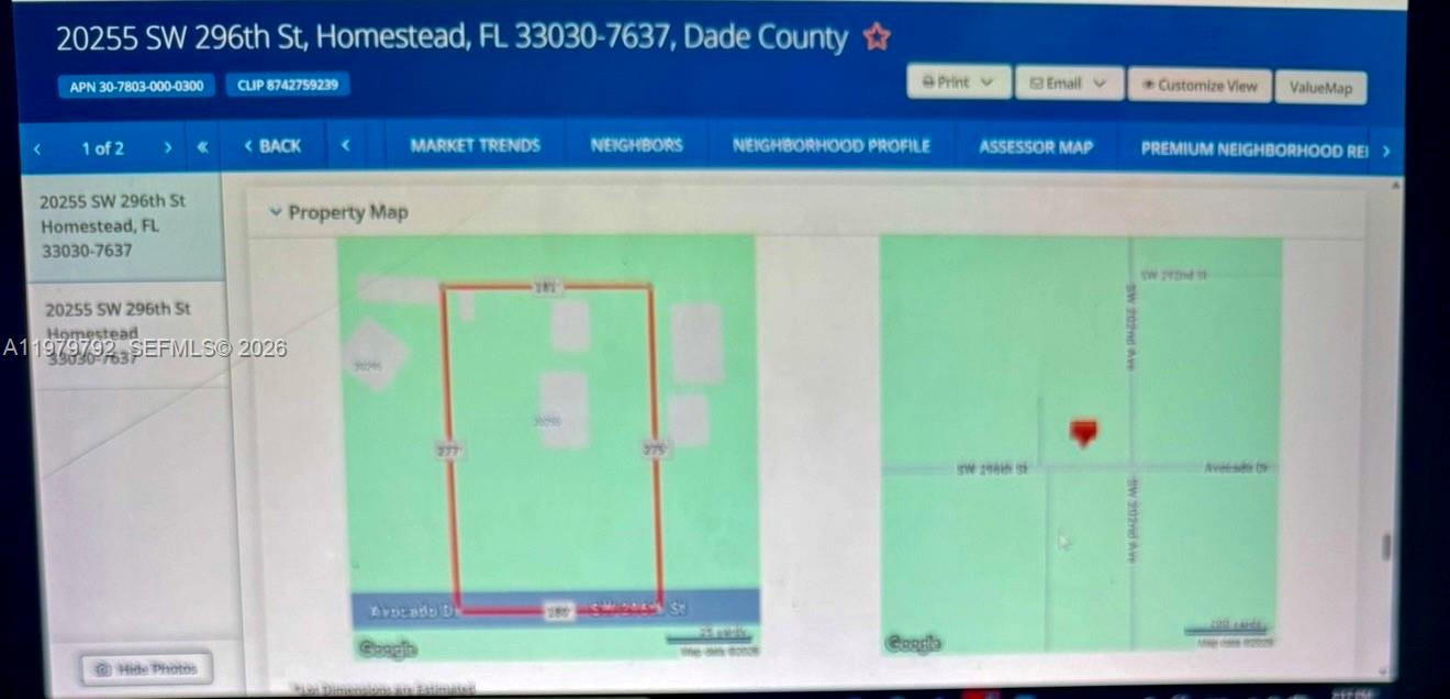 20255 SW 296th St Homestead, FL 33030