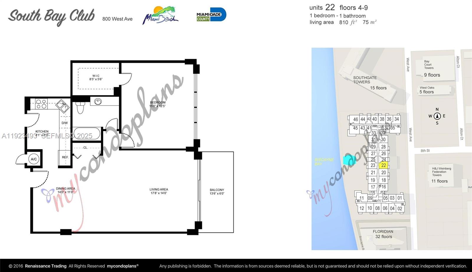 800 West Ave #722 Miami Beach, FL 33139