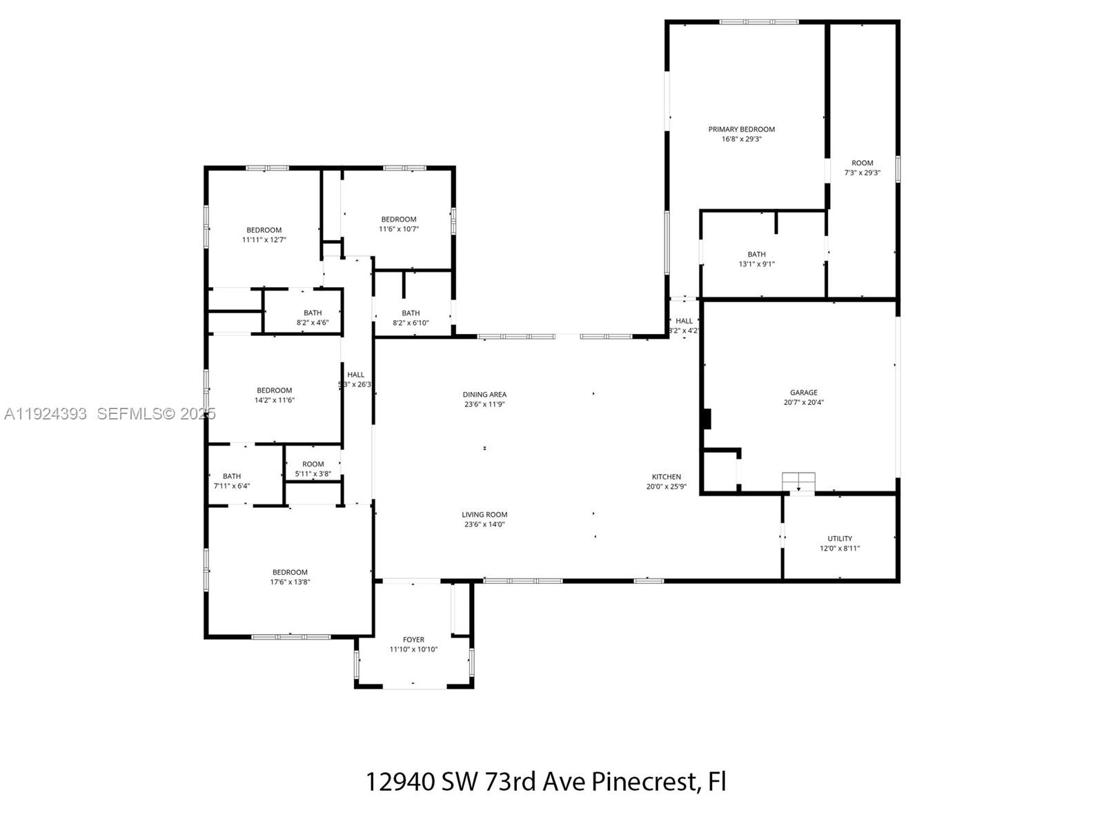 12940 SW 73rd Ave Pinecrest, FL 33156