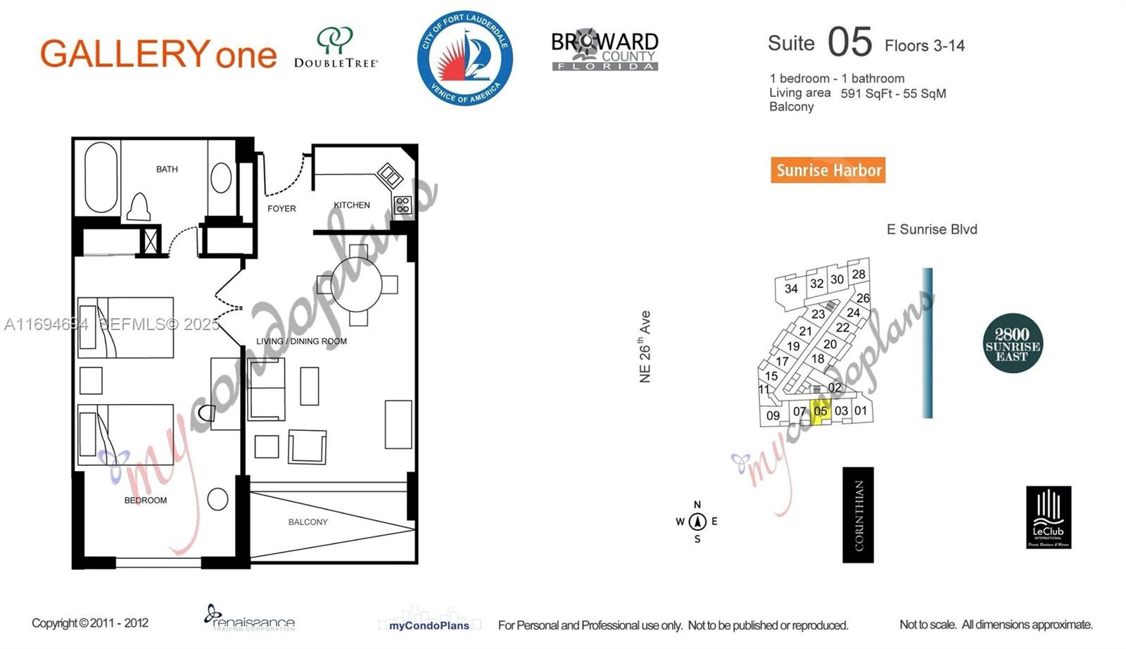 2670 E Sunrise Blvd #905 Fort Lauderdale, FL 33304