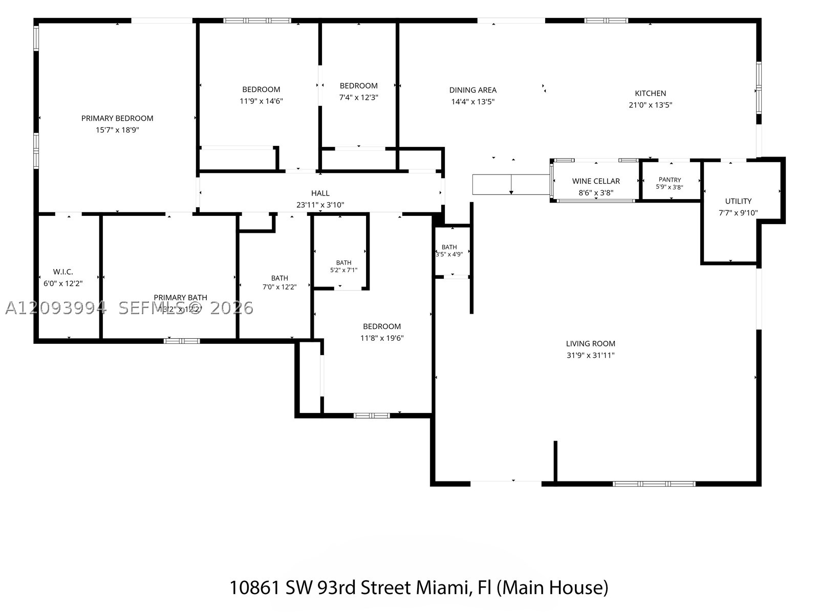 10861 SW 93rd St Miami, FL 33176