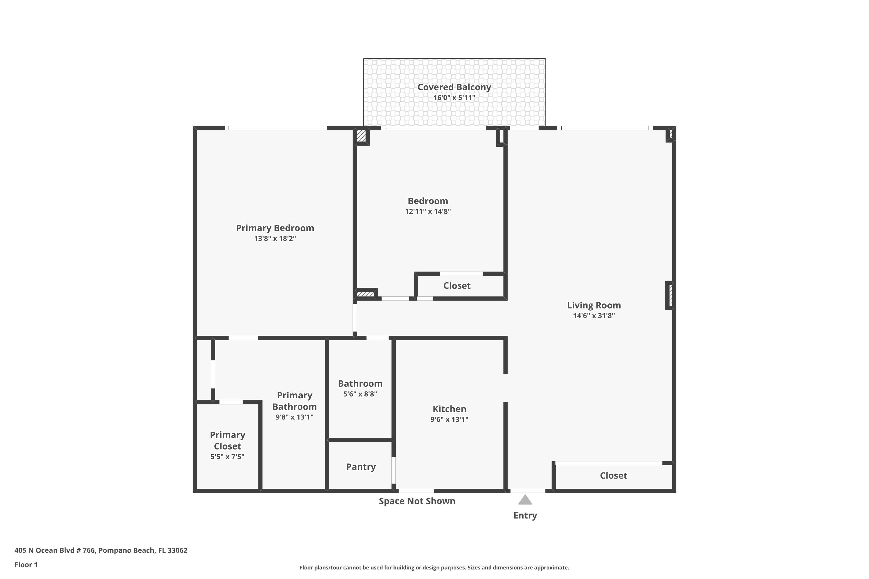 405 N Ocean #1816 Pompano Beach, FL 33062