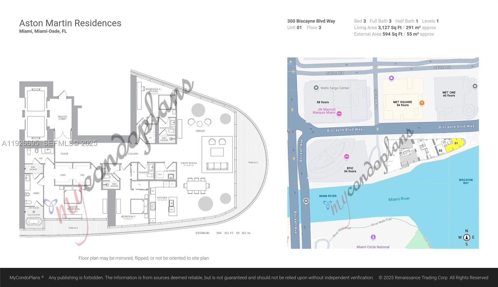 300 Biscayne Blvd Way #301E Miami, FL 33131