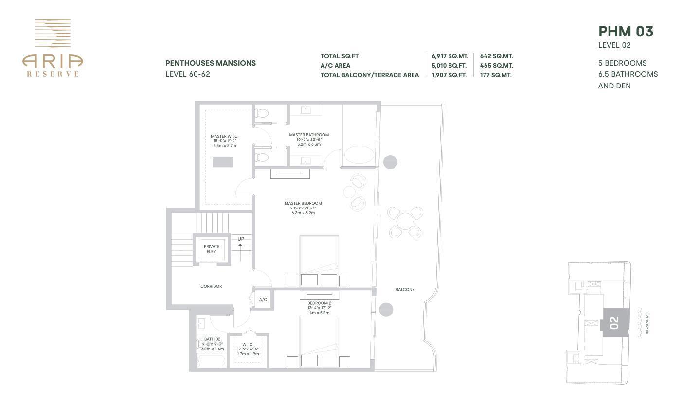 700 NE 24th #Penthouse Mansion-6003 Miami, FL 33137