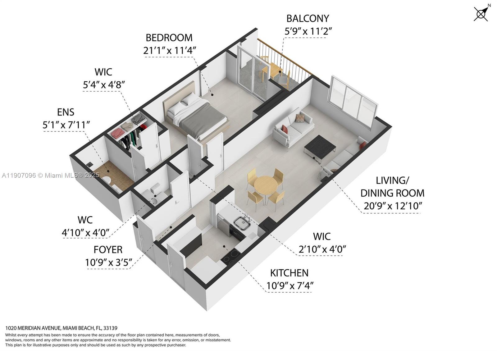 1020 Meridian Ave #811 Miami Beach, FL 33139