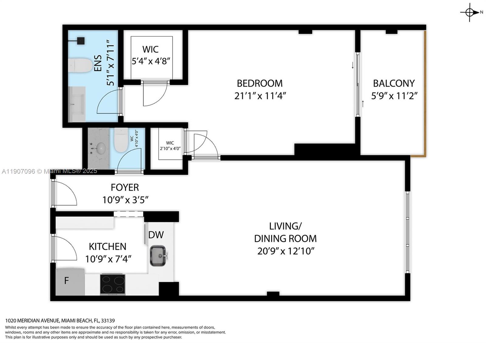 1020 Meridian Ave #811 Miami Beach, FL 33139